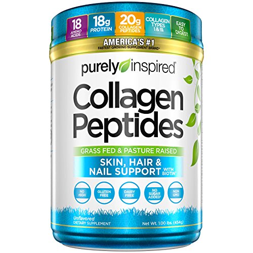 Purely Inspired Multi Collagen Protein Powder, Grass Fed & Pasture Raised Collagen Peptides