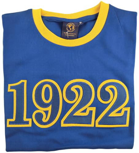 Buffalo Dallas Sigma Gamma/ Rho 1922 Ringer T-Shirt [Short Sleeve - Blue - L] - ID#21488