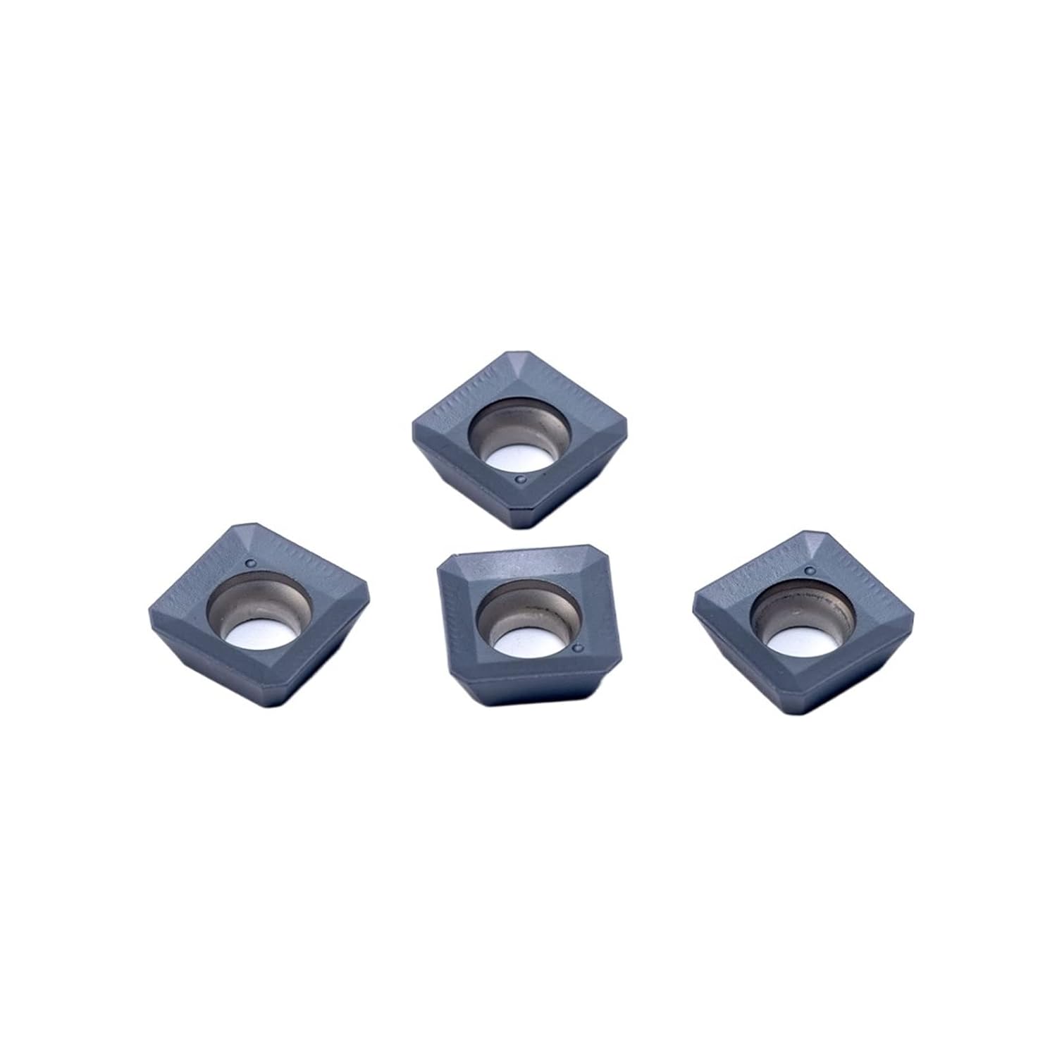 Indexable Carbide Lathe Tool 10Pcs Metal Parts Milling Insert Carbide Turning Tools Blade Cutter Machining