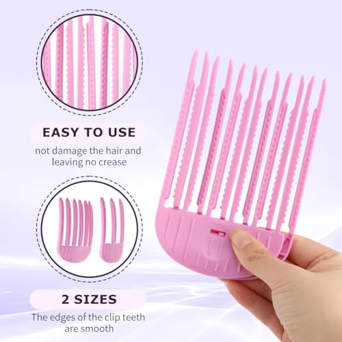 4 pinzas para dar volumen al cabello miniatura 3