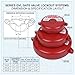 GWNF 3-Piece Gate Valve Lockout Kit, Universal Nesting Set Fits 1