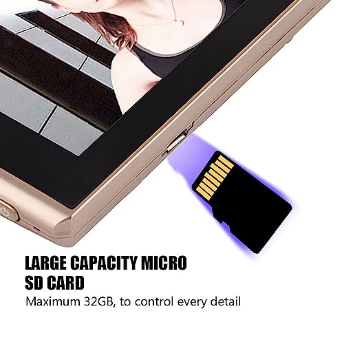 4300E Digital Door Viewer Camera, Peephole Camera Eye Doorbell Camera 1 Million Pixels 4.3in LCD Scr