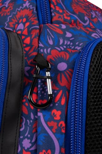 Image of ARENA Spiky III Backpack 45 Swimming Athlete Sports Gym Rucksack Large Training Gear Equipment Swim Bag for Men and Women, 45 Liters, Lydia Tapestry