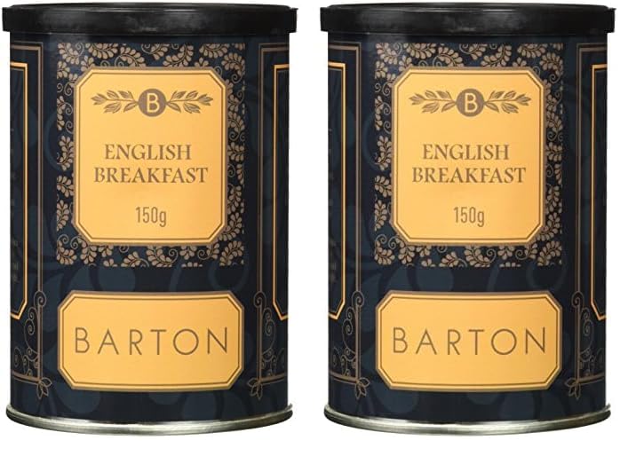 Barton 20563   Wake Up Breakfast Té Negro, 150 gr (Paquete de 2)