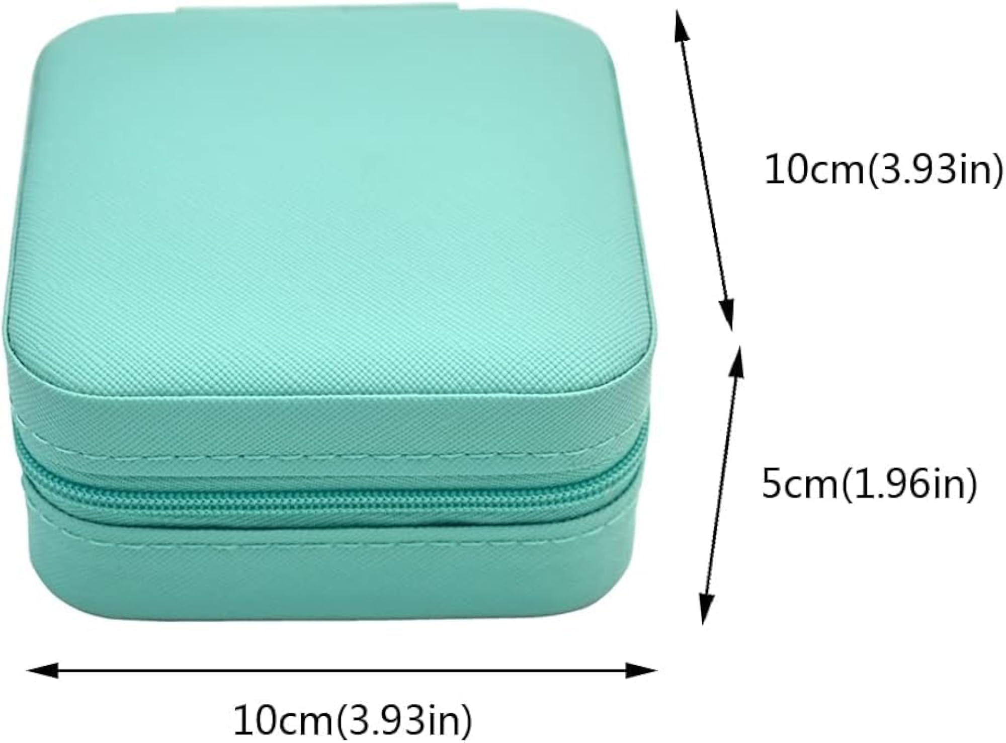 Leather Small Jewelry Box for Travel