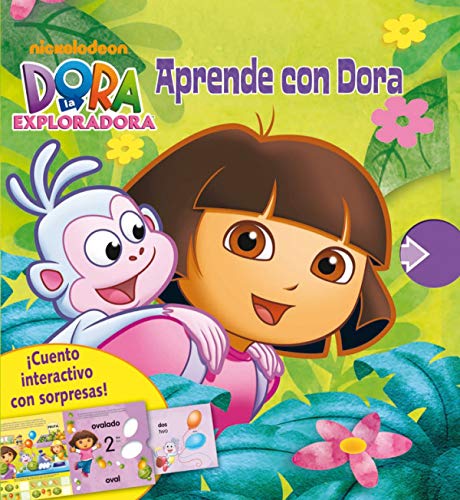 Aprende con Dora: Cuento interactivo con sorpresas (Dora la exploradora)