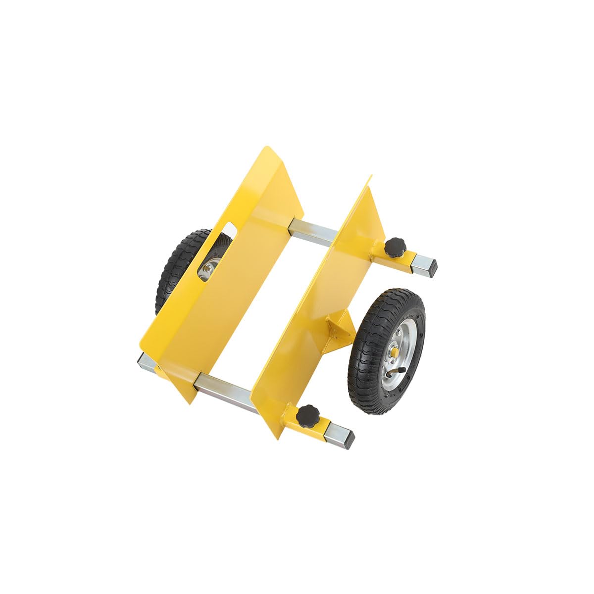 Ecutee Dolly Trolley For Board & Panel, Heavy Duty Panel Dolly Cart Adjustable Drywall Mover Doordolly Slab Dolly W/Pneumatic Wheel, 200Kg Load Bearing