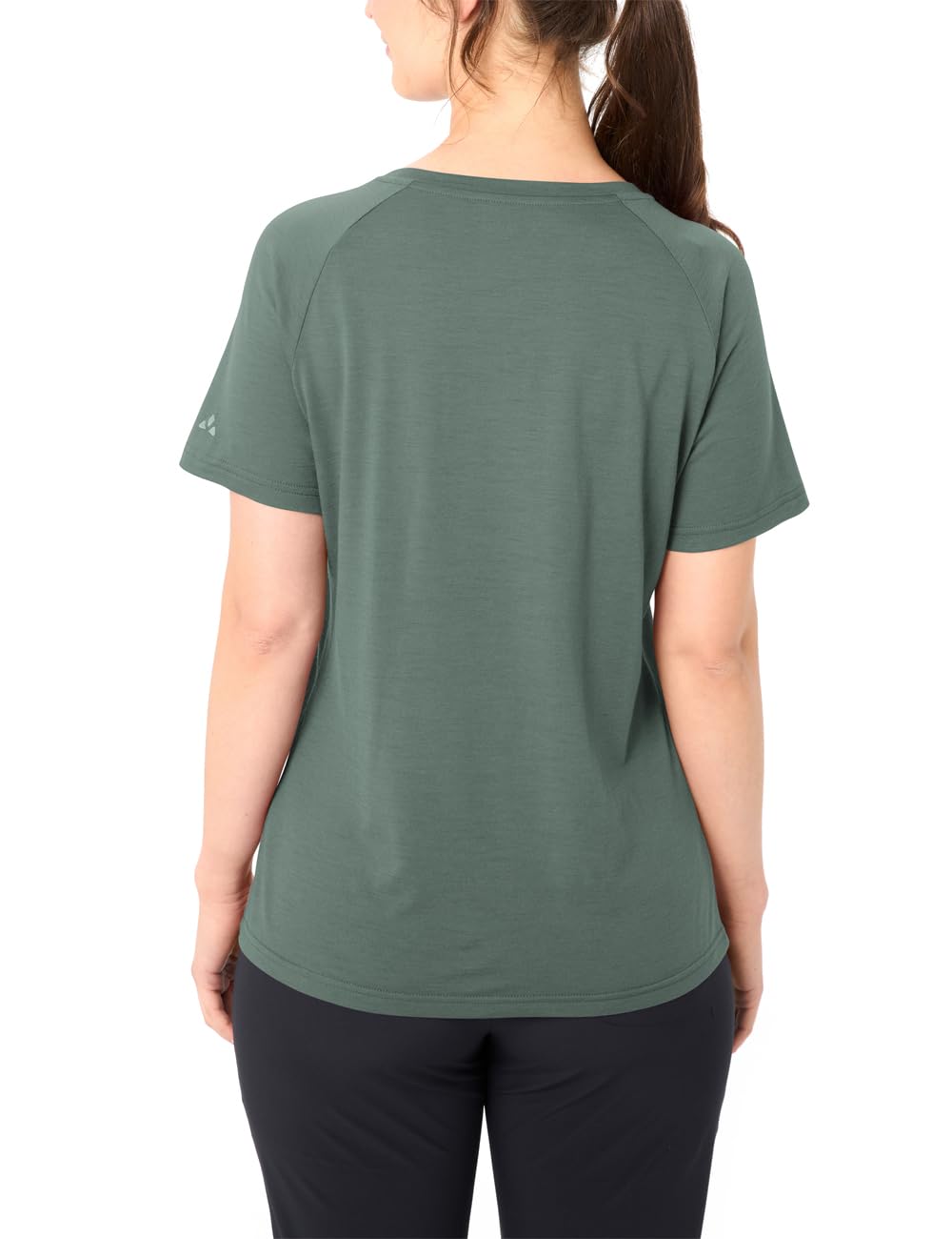 VAUDE Hochwertiges T-Shirt mit Wolle zum Wandern, mit Merino Wolle, feuchtigkeitsregulierend, geruchshemmend und robust