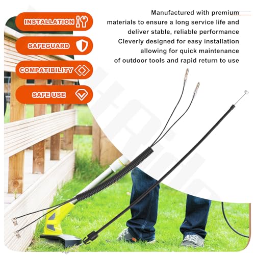 Cable del acelerador para poner a punto tu Ryobi String Trimmer 8