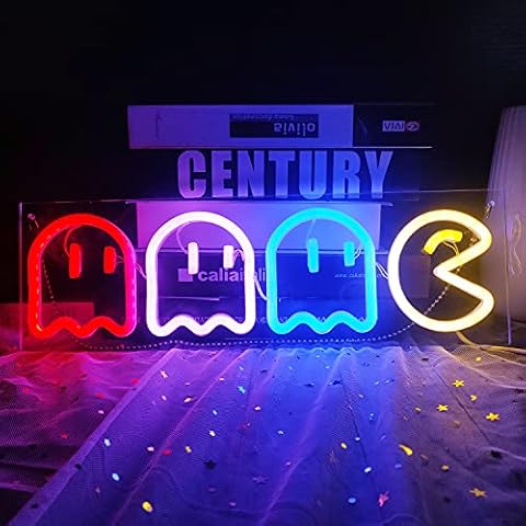 Geeinar Ghost Neon Light Sign for Decor Cover