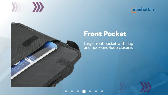 Manhattan、リバーシブルノートブックコンピュータポーチ、ブラック/グレー Fits Most Widescreens Up to 10?" Amazon.com: MANHATTAN 15.6-Inch Laptop Shoulder Bag Carrying Case