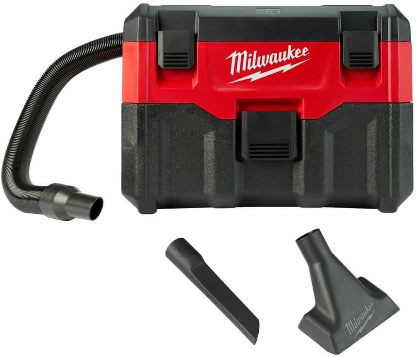 Milwaukee V M18 Vacuum Wet/Dry (Bare Tool) + TPT Premium cart storekid
