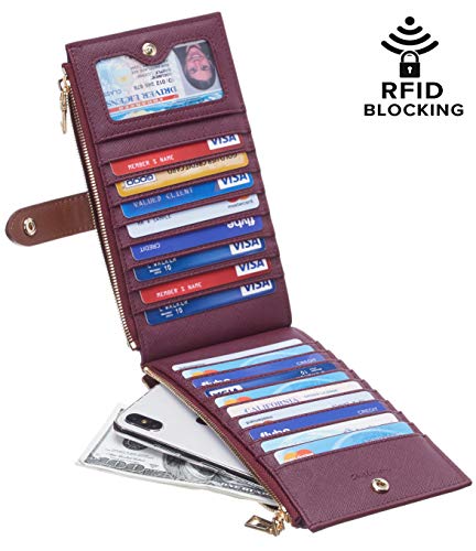 Image of Chelmon Women's RFID Slim Card Holder Wallet