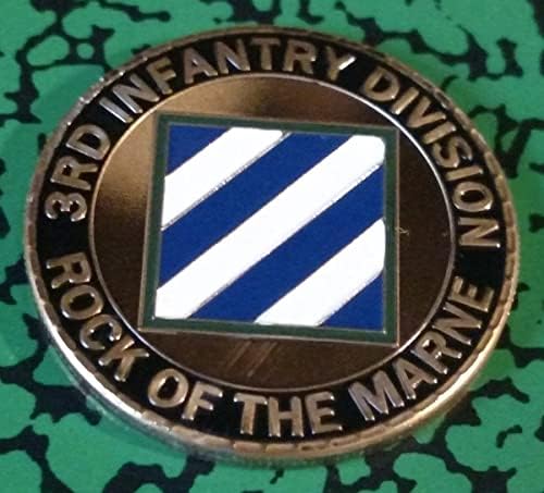3rd Infantry Rock of The Marne Military Challenge Art Coin Thumbnail