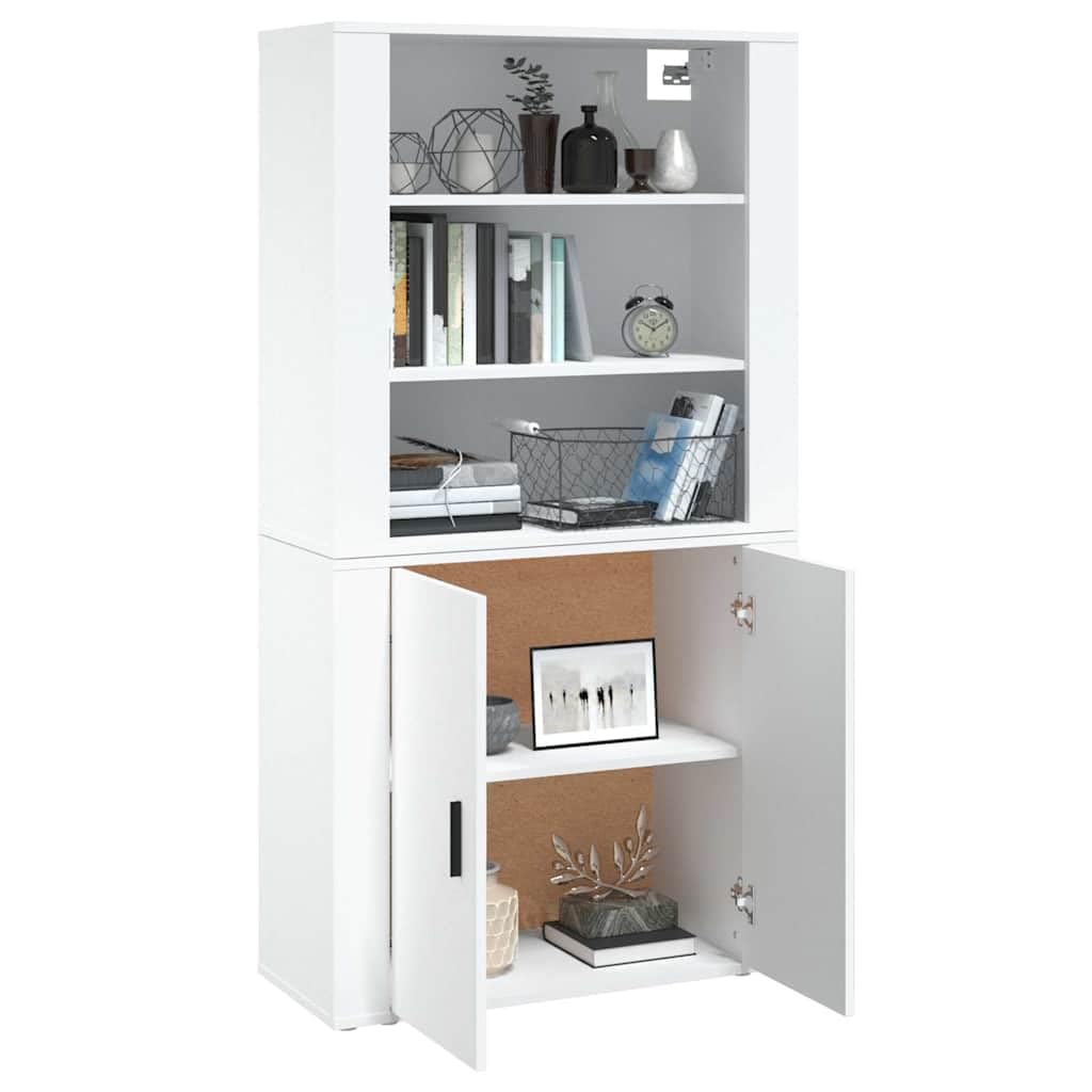 Credenza Top Bianco Legno Ingegneria