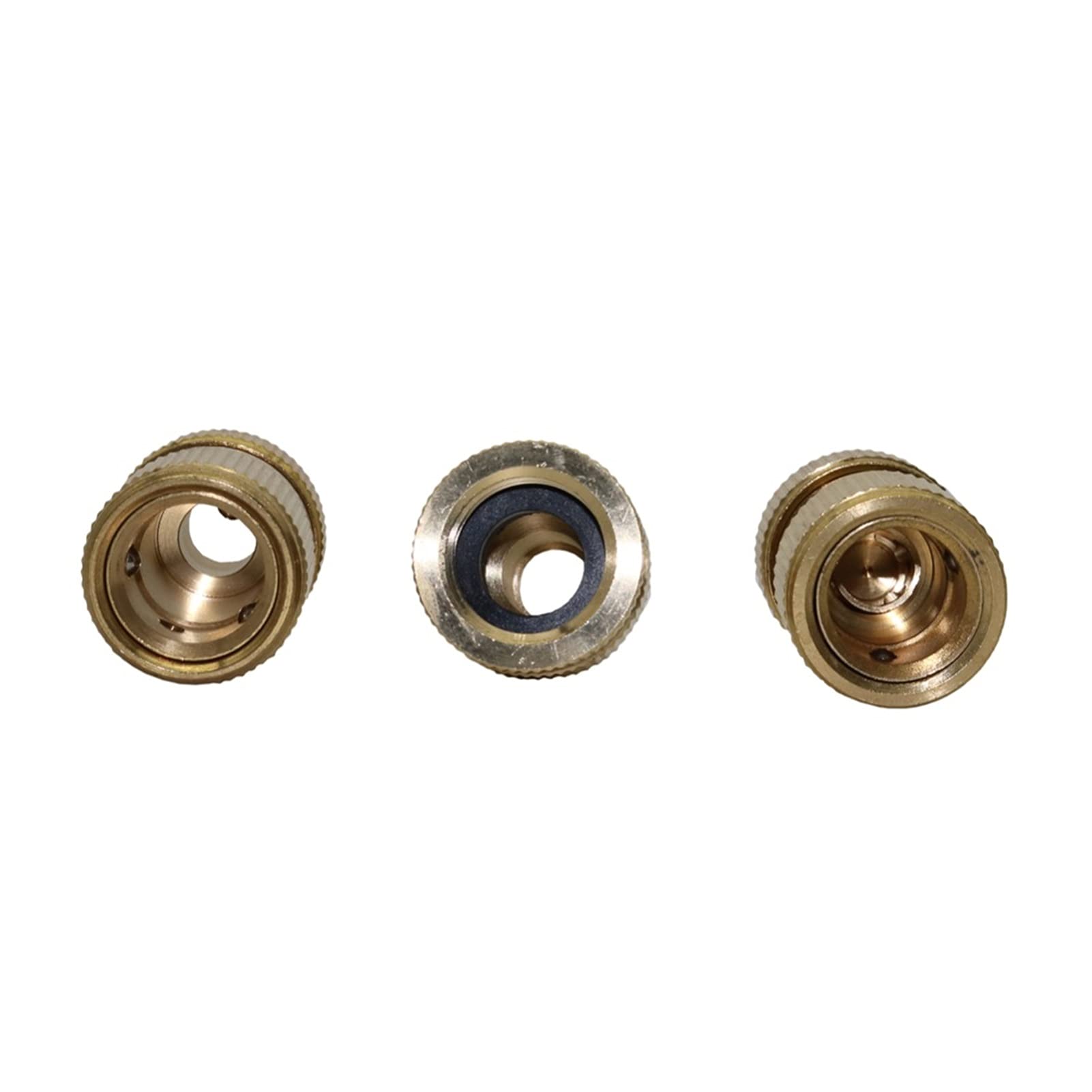 Schlauchverbinder-Adapter, Messing, Schnellverbinder-Set, Wasserhahn, Standard-Anschluss, Gartenbewässerung, Wasserrohr-Gelenk, Paddock, Wasserhahn-Adapter, 1 Set