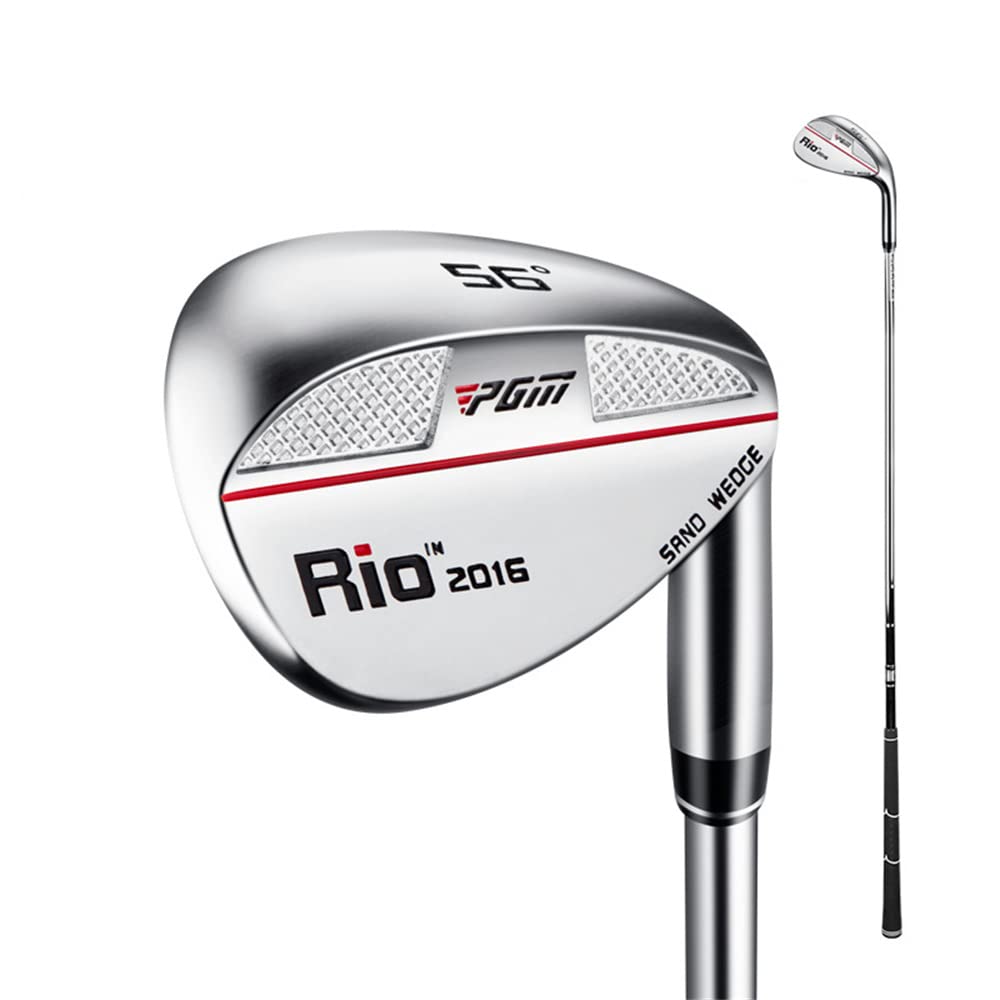 Golf Sand Wedge 56/60 Grados Club Wedge con Steel Shaft Chipper Clubs para Adultos Hombres Mujeres fácil Control de Distancia Deportes y al Aire Libre