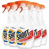 Shout Stain Removing Spray 500ml (Pack of 6) | Laundry Stain Remover | Triple Acting Stain Remover | Removes tough stains | 50X More Concentrated | Biological action on Stains F