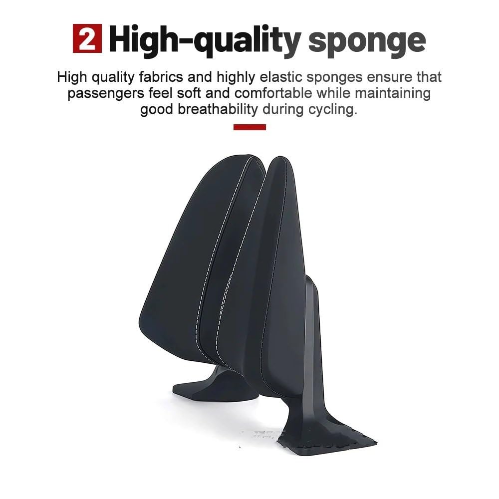 Adatto per Zontes 368G Cuscino dello schienale del sedile del passeggero posteriore del motociclo Accessori per il motocross Maniglia Per Valigia Per Moto