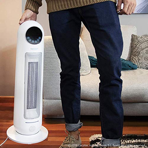 Cecotec Keramisches Heizgerät ReadyWarm 10100 Smart Ceramic. 2200 W Keramisches Heizgerät mit digitalem Bildschirm… – Ansicht 3