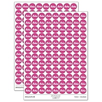 Amazon.com: Aloha Fun Text 200+ Round Stickers - Gloss