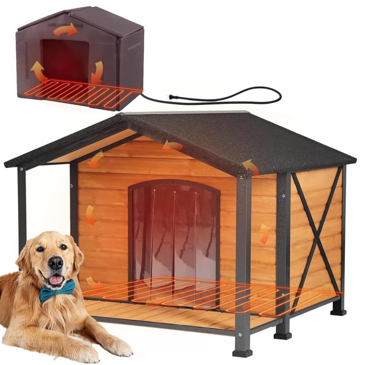GUTINNEEN Dog House Outdoor Heated