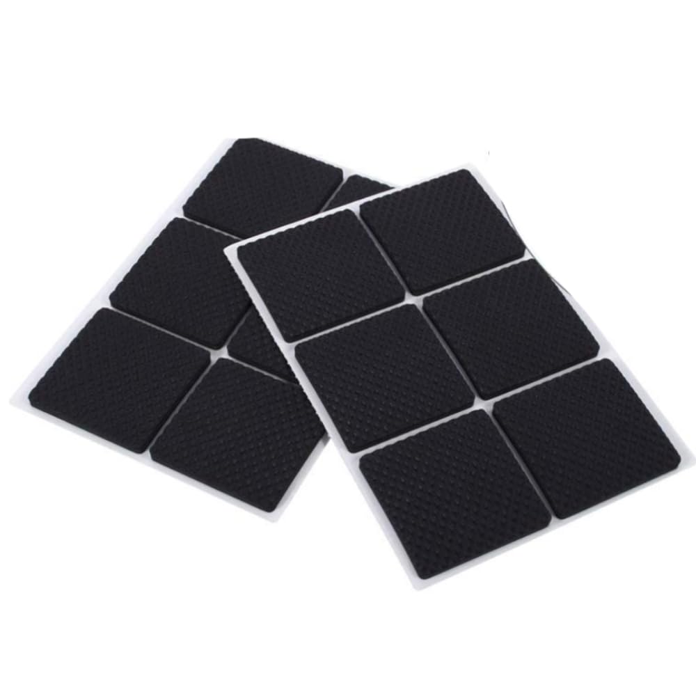 Prostuff.in® Self Adhesive, Non Slip Square Floor Protector Furniture Pads for Sofa, Chair, Cupboard Noise Insulation for Floor Home Assessors (Large Size: 4.5 Cm), Black Color 12 Pcs (B0CWGWTSRZ) Amazon Price History, Amazon Price Tracker