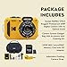 Kodak PIXPRO WPZ2 Rugged Waterproof 16MP Digital Camera with 4X Optical Zoom with Koah Nostrand Gadget Bag with Accessory Kit, 32GB UHS-I microSDHC, and Floating Strap Bundle (4 Items)