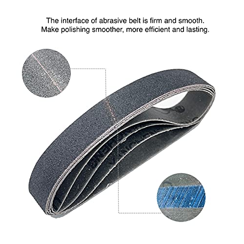 3/4 X 12 Inch Knife Sharpener Sanding Belts,24 Pack Replacement Belts Kit For Work Sharp Ken Onion Edition - 4 Belts Each Of 80,120, 240, 400, 800,1000 Grits For Sharp Knives And Blades #TOP4