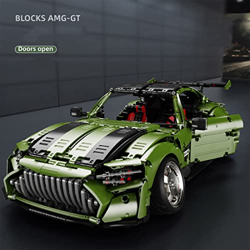 Diyi Technic Car Building Block Set, 1/10 Collectible Sports Cars Building Kit, Build Your Dream Car, 2878 Pieces Building Bricks Compatible With Lego Technic #TOP4