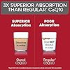 Qunol-Ultra-CoQ10-100mg-3x-Better-Absorption-Patented-Water-and-Fat-Soluble-Natural-Supplement-Form-of-Coenzyme-Q10-Antioxidant-for-Heart-Health-120-Count-Softgels Qunol CoQ10 100mg Softgels, Ultra CoQ10 100mg, 3x Better Absorption, Antioxidant for Heart Health & Energy Production, Coenzyme Q10 Vitamins and Supplements, 4 Month Supply, 120 Count