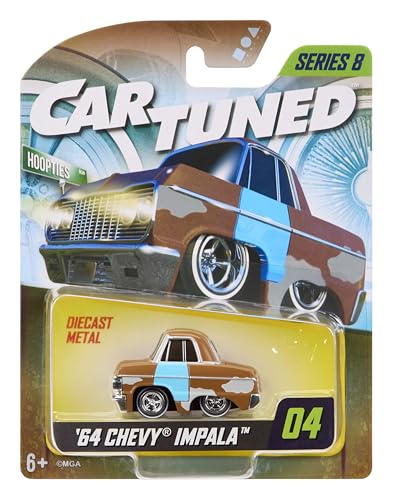 CarTuned Mainline Series 8-1964 Chevy Impala Lowrider miniatura 5