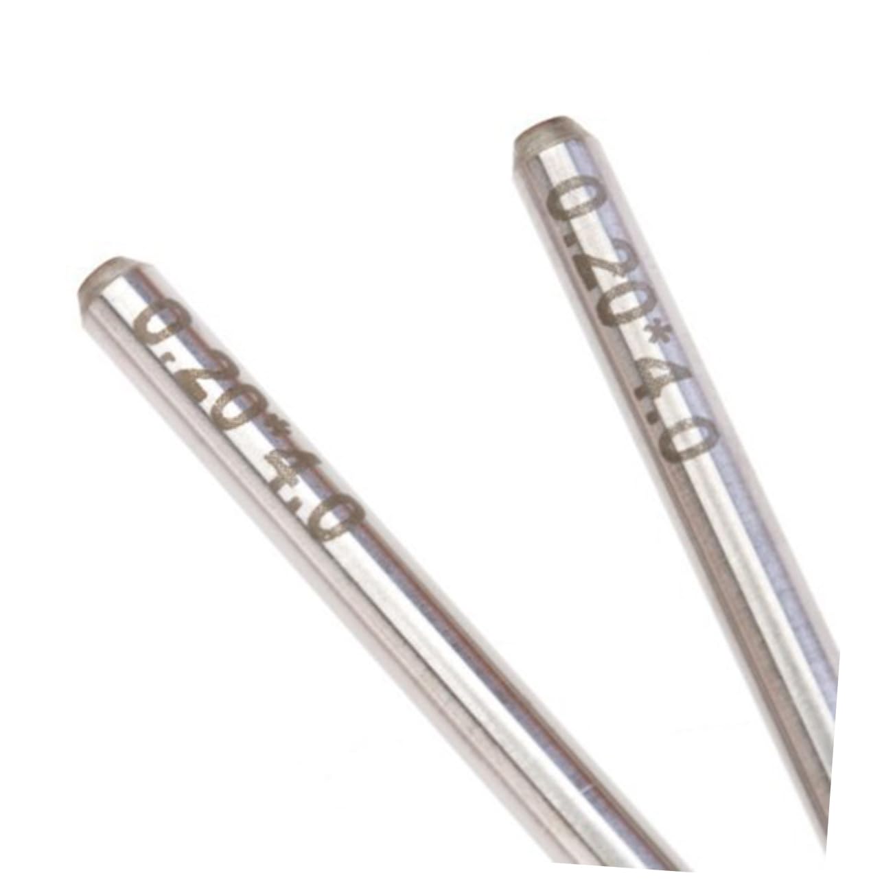 Generic 10pcs PCB End Mill CNC Drill Bits Tungsten Steel Drill for Jewelry Making