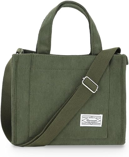 UERRUAM Bolso de mano para mujer, bolsa de pana de trabajo, bolso cruzado para mujer, bolsas de viaje, bolsos de mano para uso diario