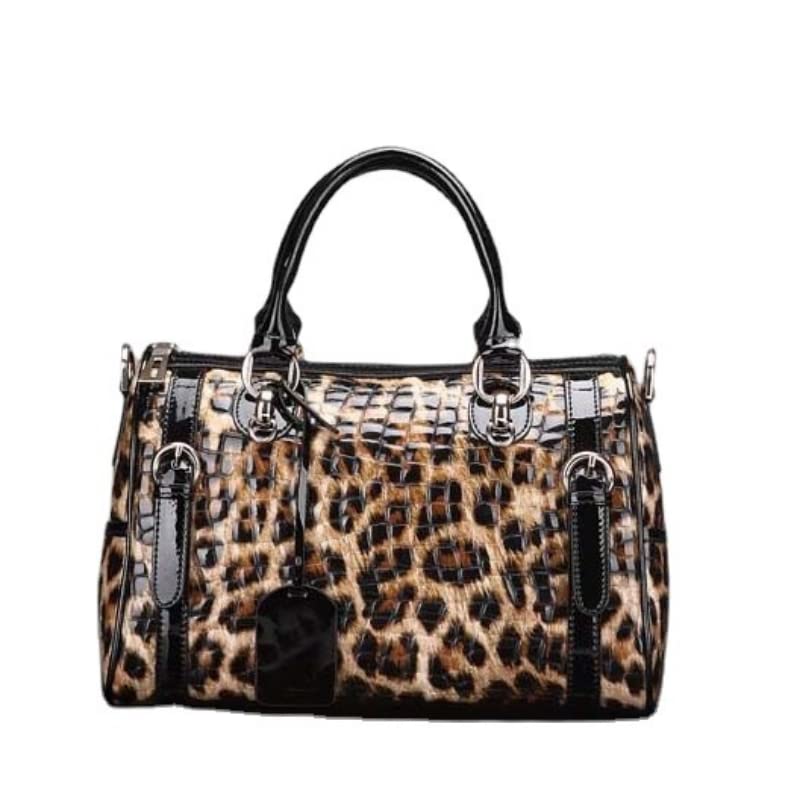 Luxury womens leather bags, fashion leopard womens bags, womens leather handbags, shoulder bags of senior designers