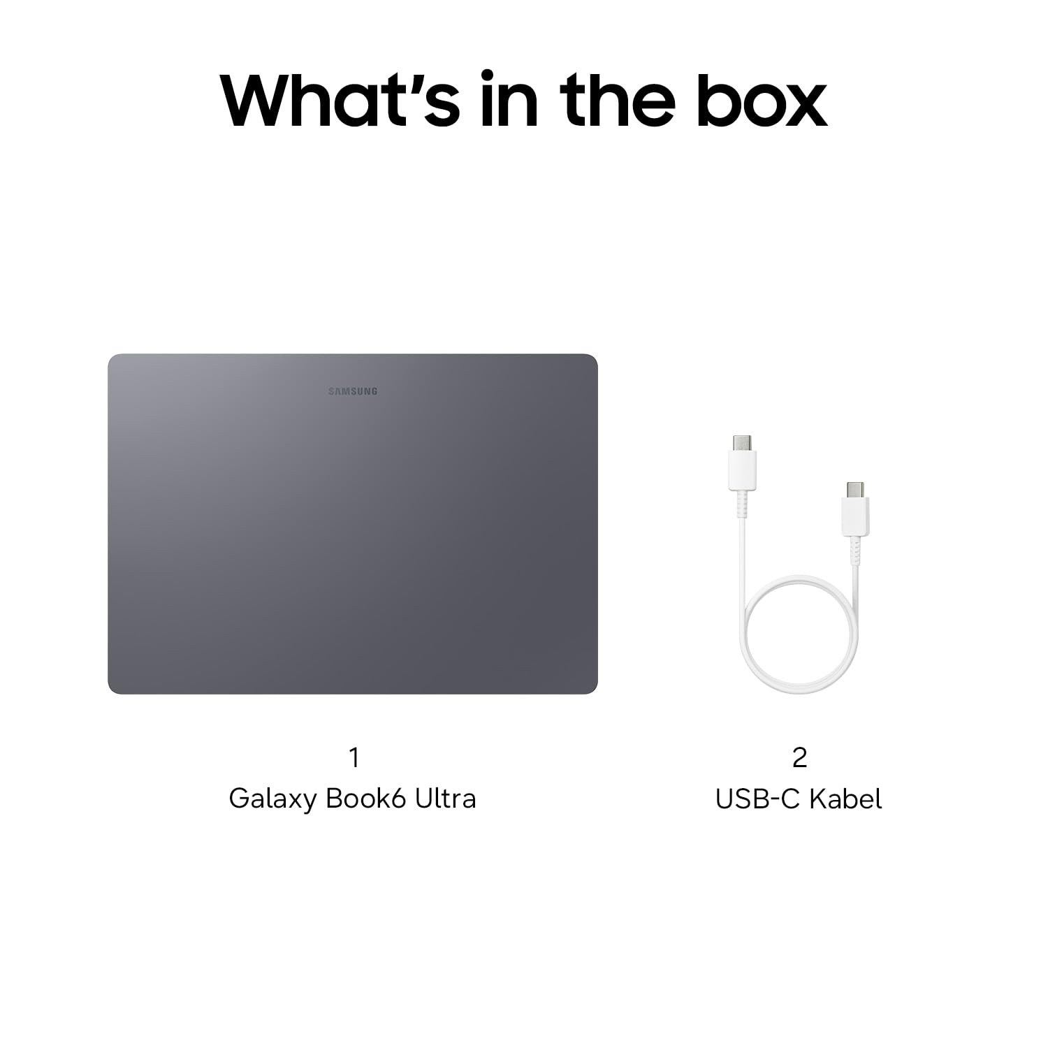 Samsung Galaxy Book6 Ultra 16 Zoll – AI Laptop mit Intel Core 7 Prozessor, 32 GB RAM, 512 GB SSD, NVIDIA RTX 5060, Touchscreen Display, Gray, 3 Jahre Herstellergarantie [Exklusiv bei Amazon]