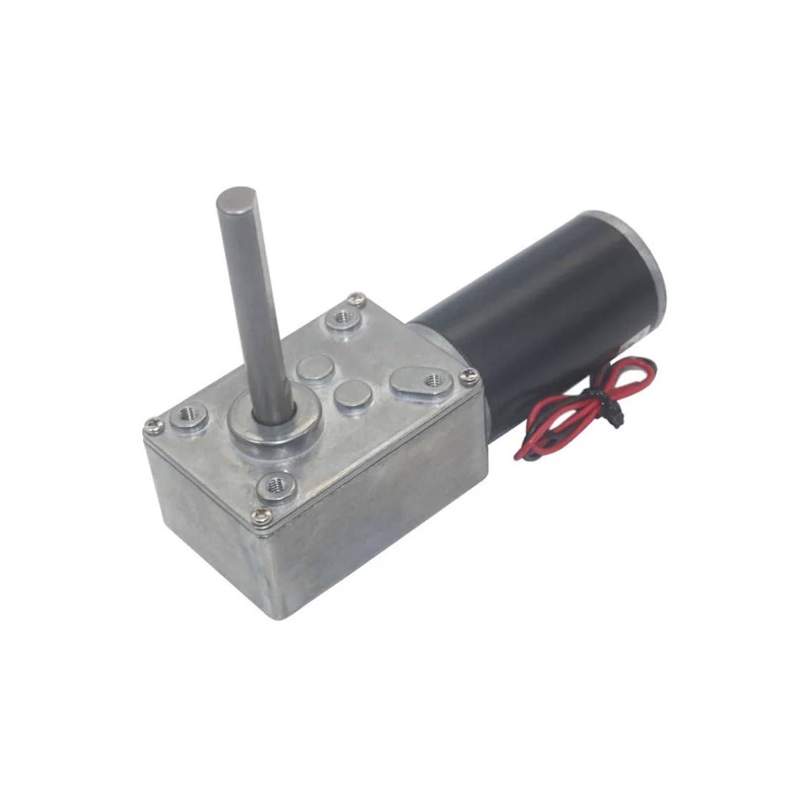 GNQUKEBWH 24V 70kg.cm Worm Gear Motor self-Locking Micro DC Suitable for Window openers Automatic Clothes dryers(260 RPM)