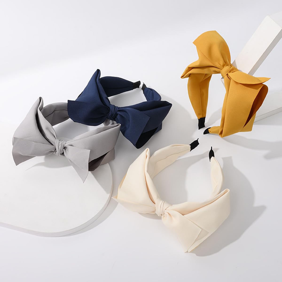 Schleifen-Stirnbänder Für Damen – Knoten Design, Elastisch & Vielseitig