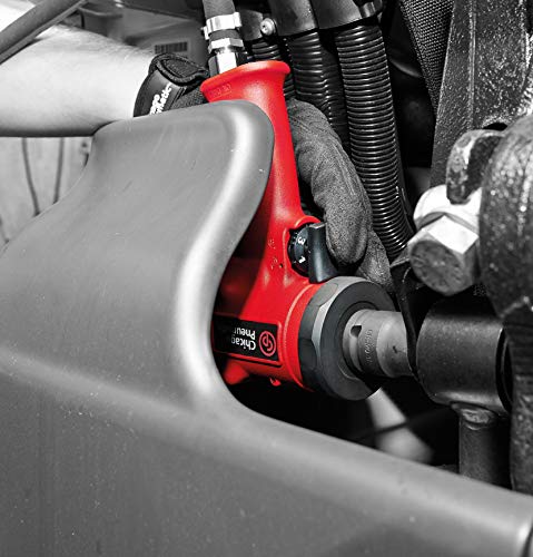 Chicago Pneumatic Cp7731 Air Impact Wrench (3/8 Inch), Air Impact Gun Industrial Repair & Assembly Tool, Pistol Handle, Single Hammer, Max Torque Output 306 Ft. Lbf/415 Nm, 6400 Rpm #TOP5