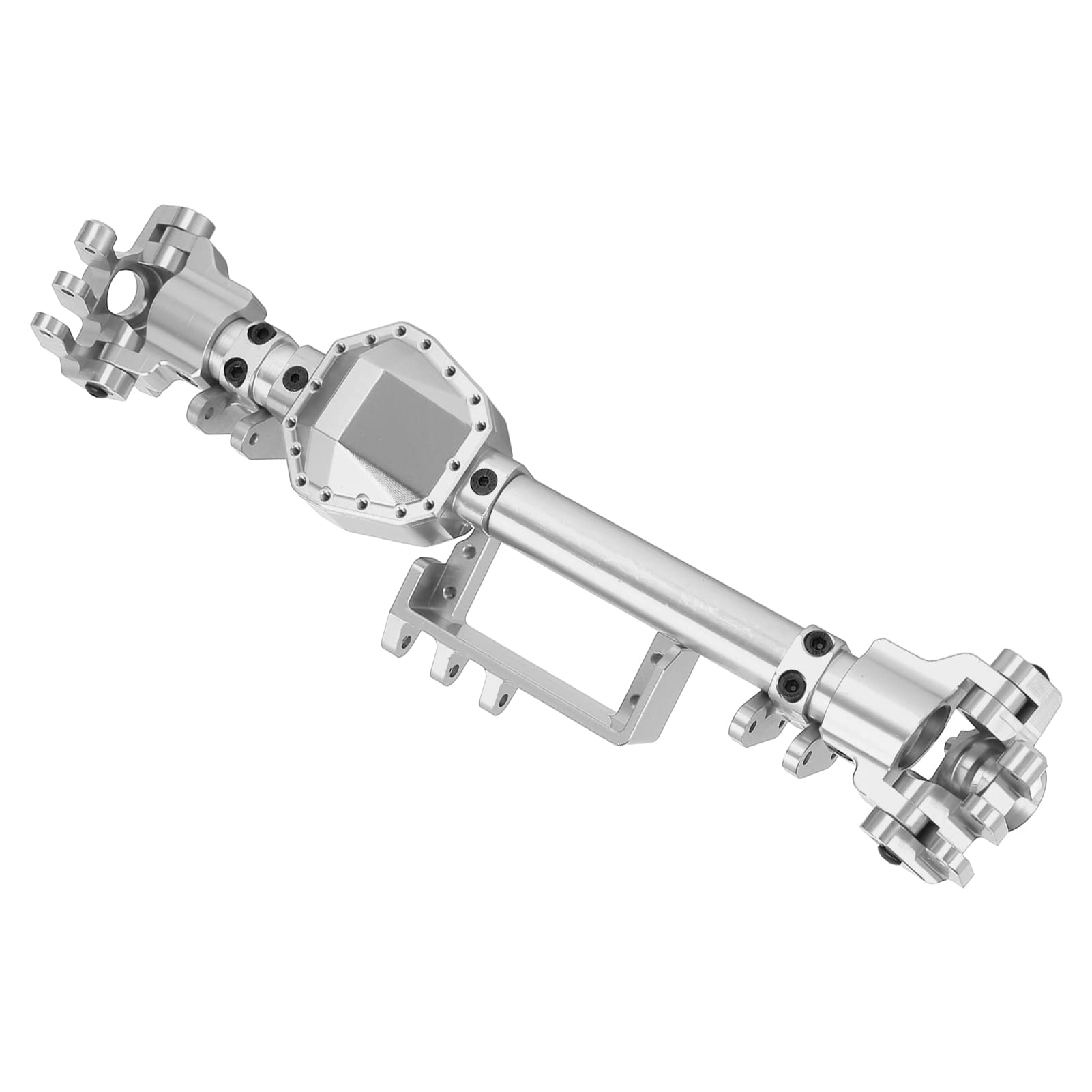 RC Obudowa osi przedniej Obudowa osi Stop aluminium do pojazdu Axial RBX10 Ryft 1/10 RC (Silver)