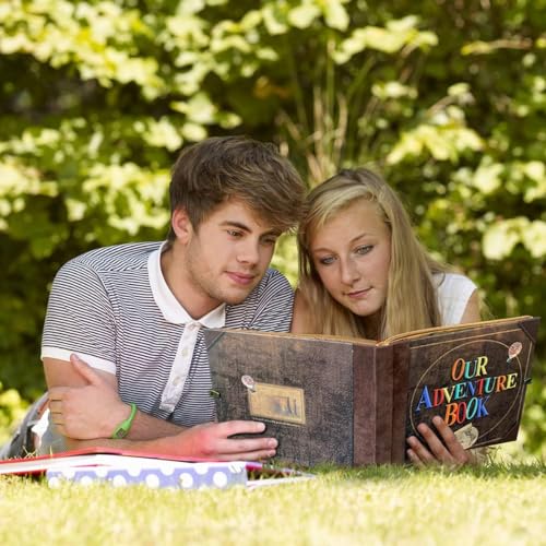 Our Little Miracle Our Adventure Book 146-Page Diy Handmade Scrapbook, Embossed Leather Cover - Ideal For Memories, Anniversary, Wedding, And Best Friend Gift thumb #7