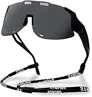 TURVSTPC Sport Running Sunglasses for Men Women - UV400 Wraparound Cycling Glasses, Lightweight Protection