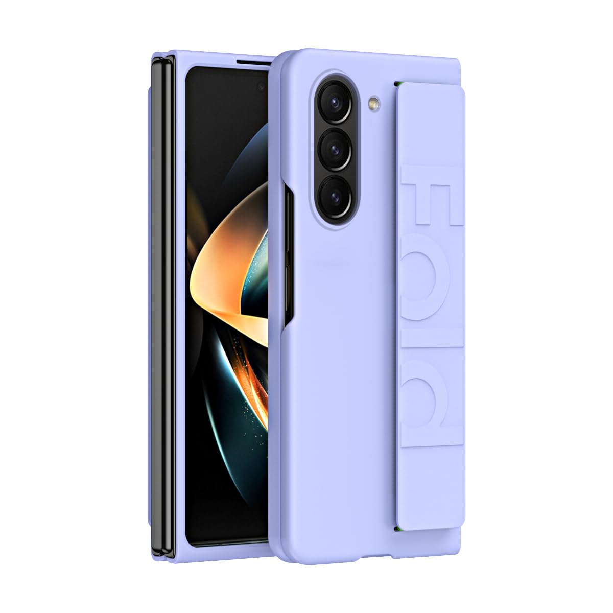 Amazon.co.jp: ケース Galaxy Z Fold5 /W24,手帳型 折り畳み 肌