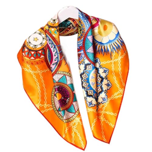 Foulard en soie véritable grand carré de luxe 100% soie naturelle premium
