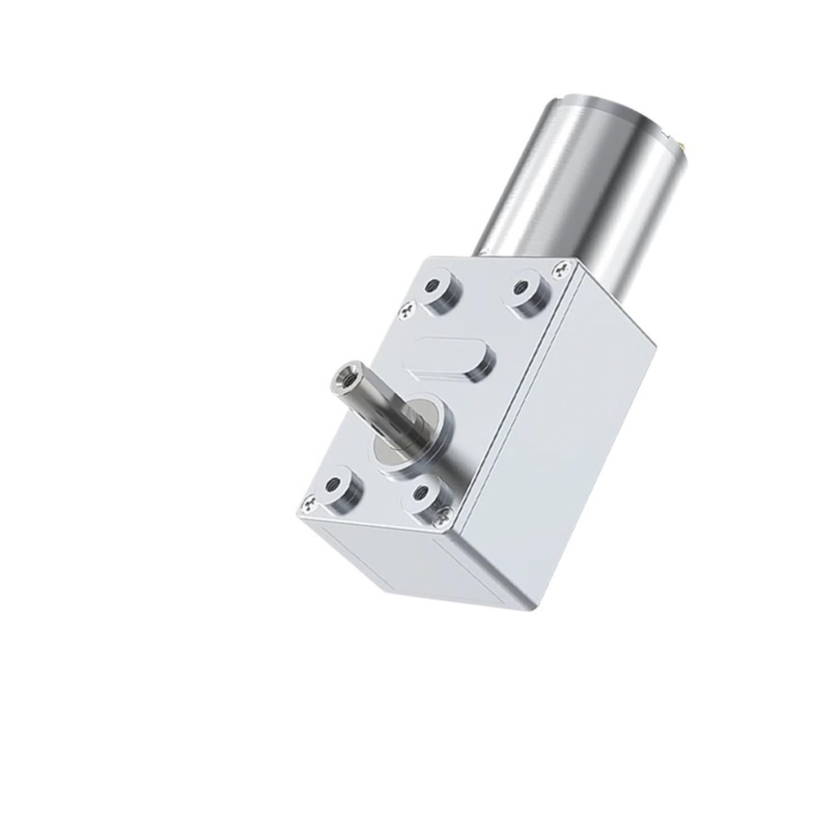 Motor de reducción de velocidad de gusano JGY370 DC 6V 12V 24V Reductor de velocidad de alto torque Motor de caja de engranajes helicoidales de metal Motor de engranaje helicoidal reversible de baja v