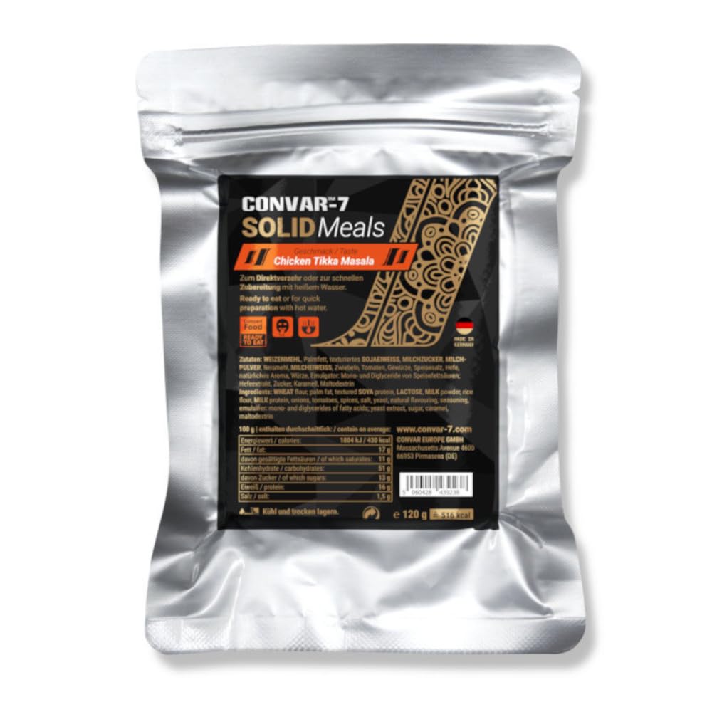 CONVAR-7 Solid Meals Box 9 x 120g (Chicken Tikka Masala)