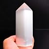 AMOYSTONE Selenite Crystal Tower Large Skyscraper Crystals and Healing Stone Home Decoration 7.8 Tall 1 PC
