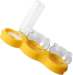 Mipcase 1pc Automatic Water Feeder Cat Feeding Bowl Pet Bowl Dish Cat Dog Feeders Portable Water Bottle Dog Water Fountain Automatic Water Dispenser Pet Food Bowl Kettle Plastic Small Dog