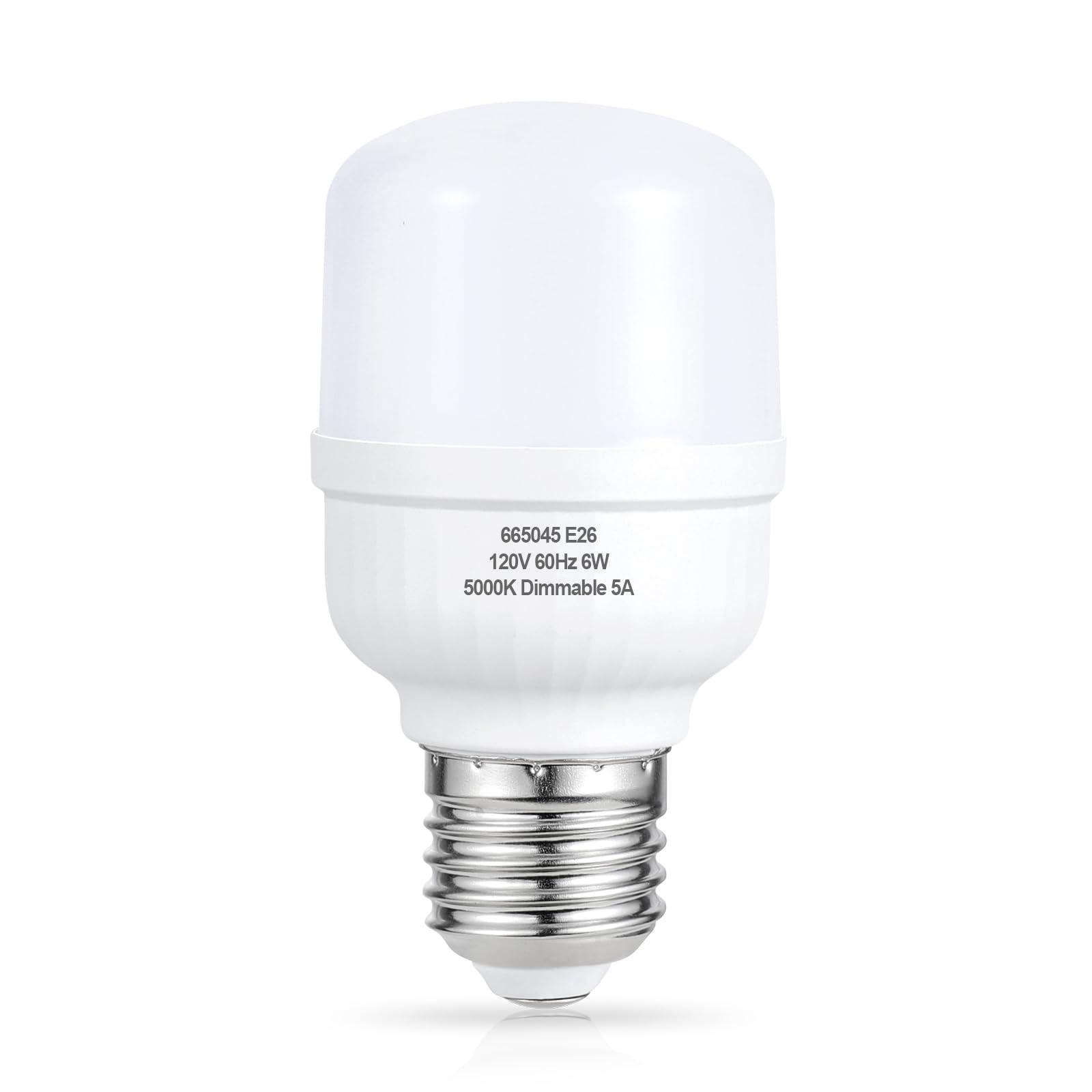 aooshine Q50 Dimmable LED Light Bulbs 6W 5000K White Light