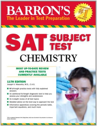 Barron's SAT Subject Test Chemistry